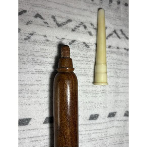 Vintage Wooden Bagpipe Practice Chanter - Picture 2 of 7